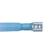 IONNIC HDC32 6.3mm Blue Female Heatshrink Blade Terminals (Pack of 100)