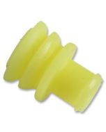 TE Connectivity Cable Seal, Yellow Wire Seal, 2.4 mm, AMP Superseal 1.5 Series Connectors