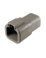 Deutsch DTP04-4P/50 Connector Receptacle 25 amp (Bag of 50)