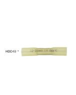 IONNIC HDC49-500 CRIMP & SEAL Yellow Heat Shrink Butt Splice - Bag of 500