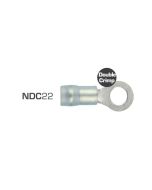 IONNIC NDC22 Crimp Nylon 5mm Ring - Blue (Pack of 100)