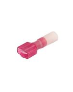 IONNIC HDC64 6.3mm Red Heatshrink Male Blade Terminal (Pack Of 100)