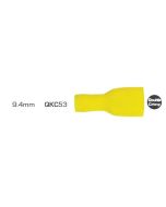 IONNIC QKC53 9.4mm Yellow Female Vinyl Insulated Qc Crimp Terminal - Pack of 100