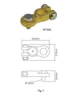 Ionnic RT10/P 17mm Bolt Battery Terminal - Positive 