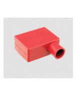 Ionnic SY2910R/100 12.5mm Cable, Left Hand Battery Terminal Insulator - Red (Pack QTY 100)