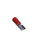 Quikcrimp QKC12 Red 6.3mm Vinyl Female Blade Terminals