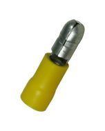 Quikcrimp QKC56 2.5 - 6.0mm² Male Bullet Pre-Insulated Terminal,  Yellow 100 Pack