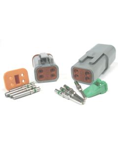 Deutsch DT Series 4 Pin Connector Kit (Box of 100)