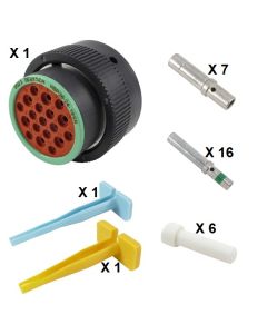 Deutsch HDP20 Series P26-24-19SN Connector Kit