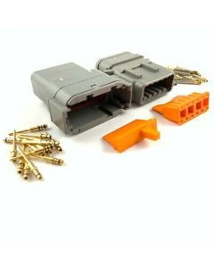 Deutsch DTM12-2/10 Series 12 way Connector Kit with Gold Terminals (10 pack)