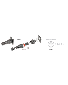 Schlemmer SG082 Bulkhead Connector Kit - 8 Circuits, 12mm Conduit