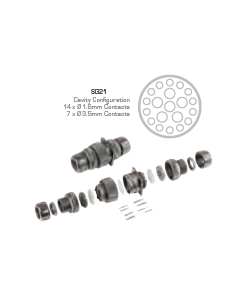 Schlemmer SG21 Inline Connector Kit 21 Circuits 