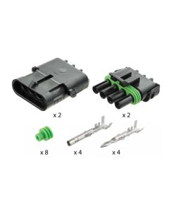 Delphi P-WP4S/2 4 Circuit Weather Pack Kit